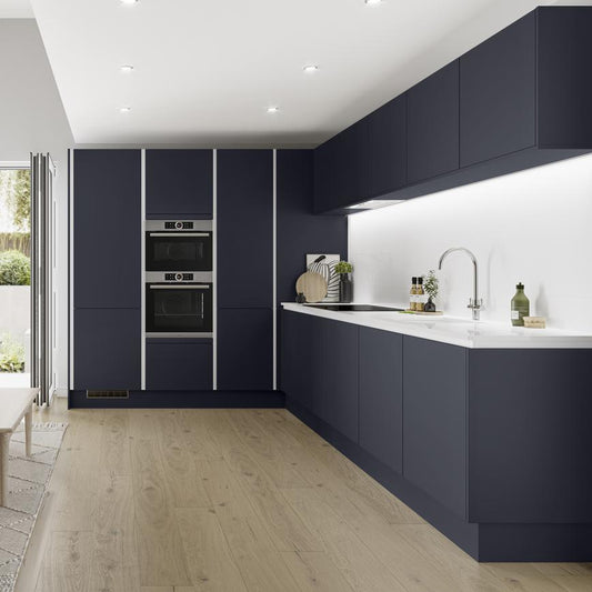 Understated sophistication: Designing a navy kitchen