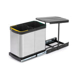 Recycling bin - manual/automatic pull out